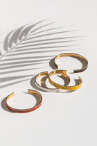 Bold Blessed Beautiful 4pc Enamel Bangle Set - A Meaningful Mood