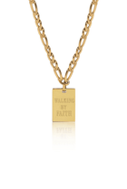 Walking By Faith Pendant Necklace 18k Gold - Plated - A Meaningful Mood